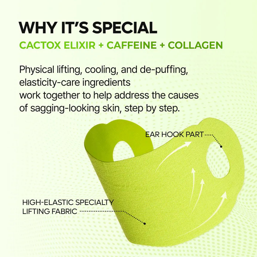 Velloria Cactox Cooling V-UP Mask Set