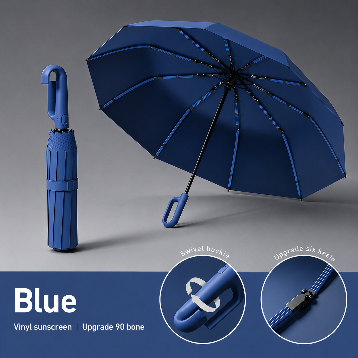 Velloria Automatic Folding Umbrella