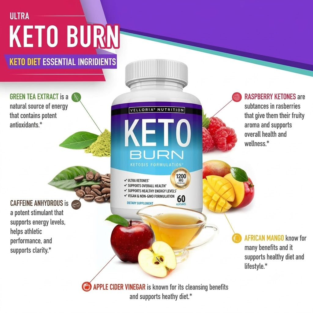 Velloria Nutrition Keto Burn Supplement