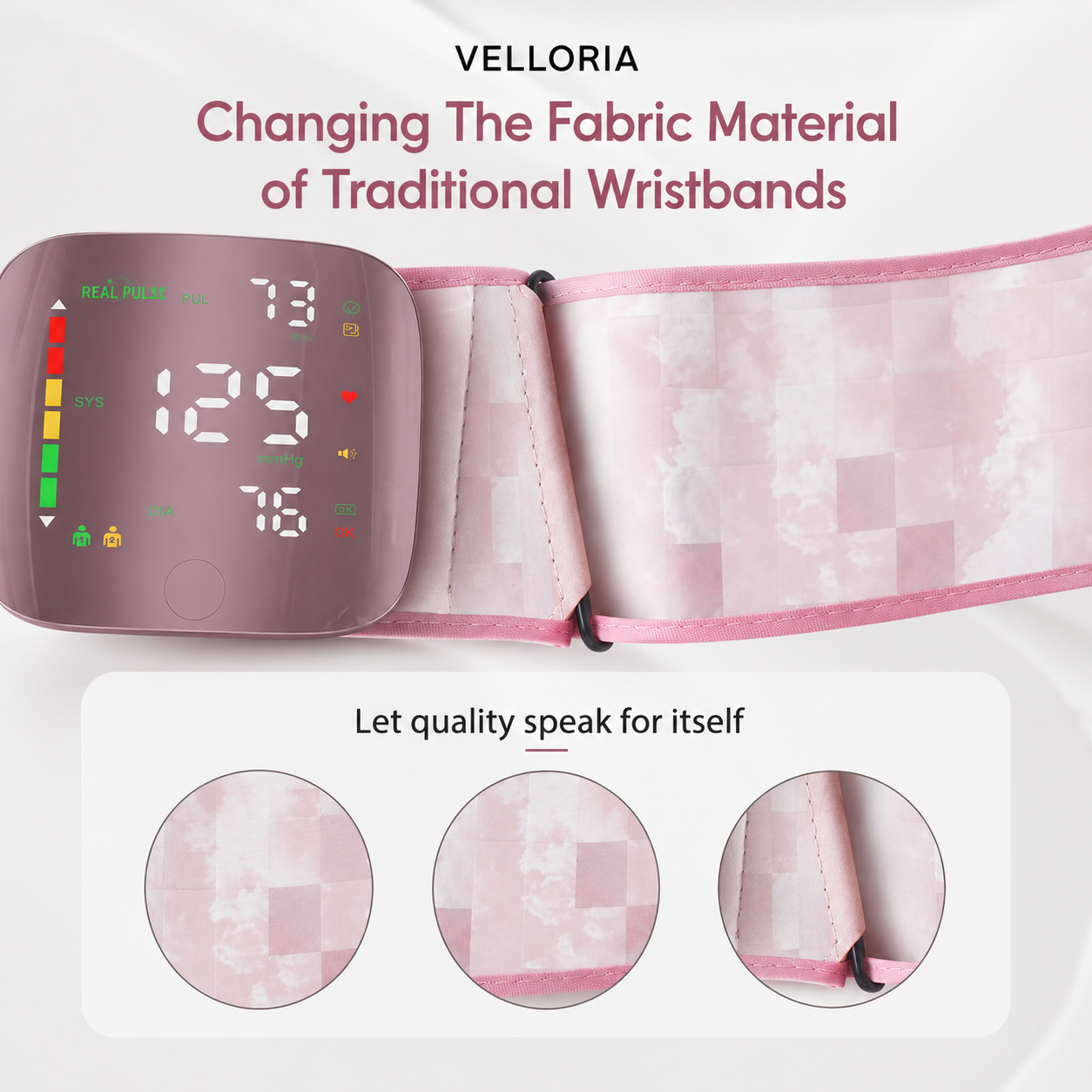 VELLORIA Wrist BP Monitor