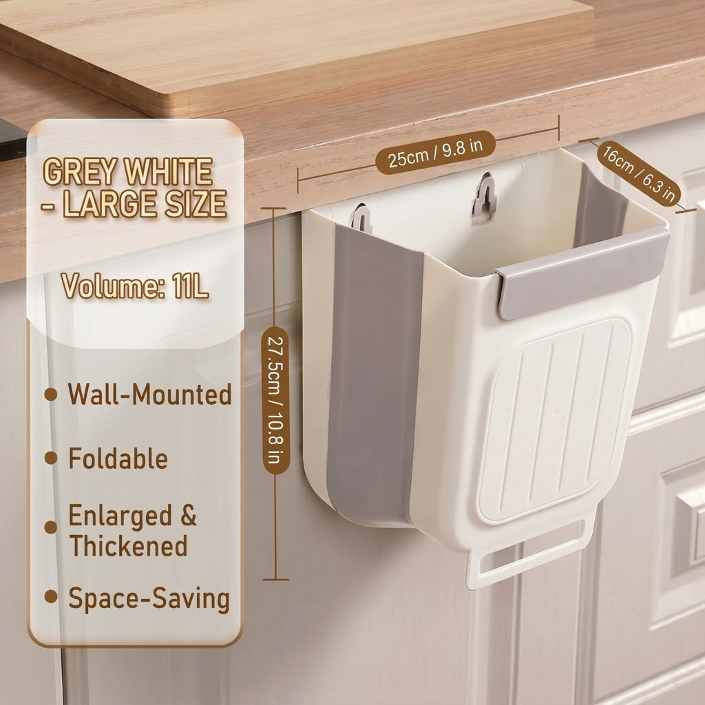 Velloria Foldable Hanging Trash Can