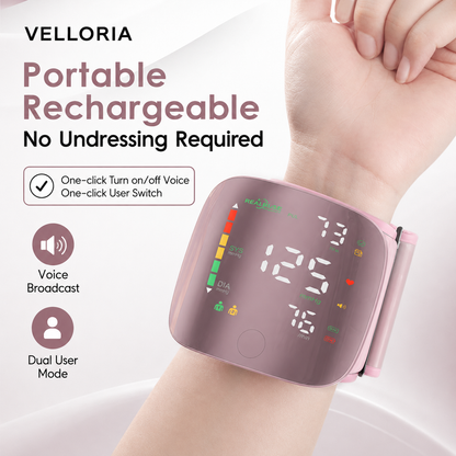 VELLORIA Wrist BP Monitor