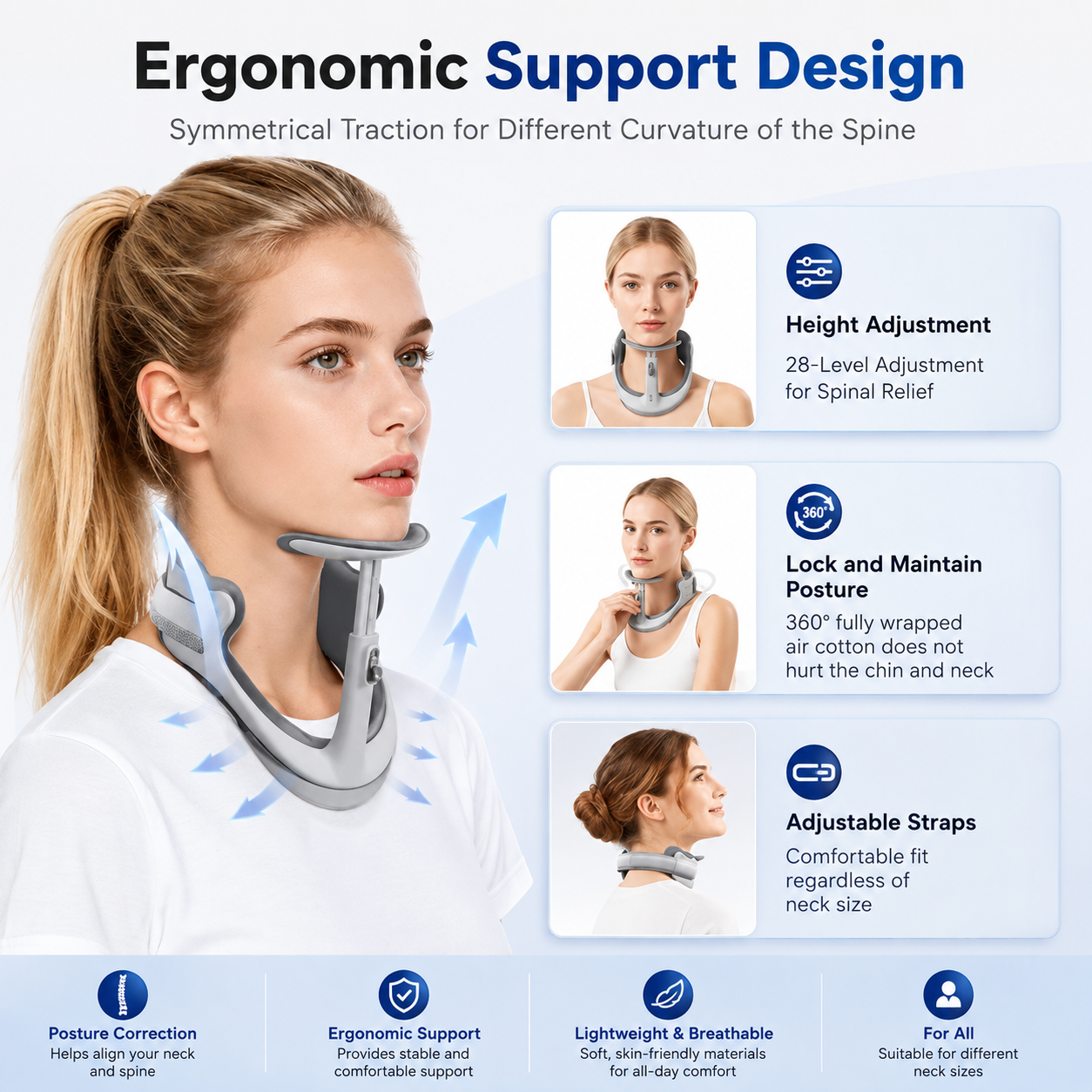 Adjustable Neck Support Brace