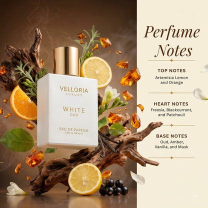 Velloria Luxury White Oud Eau De Parfum 100ML