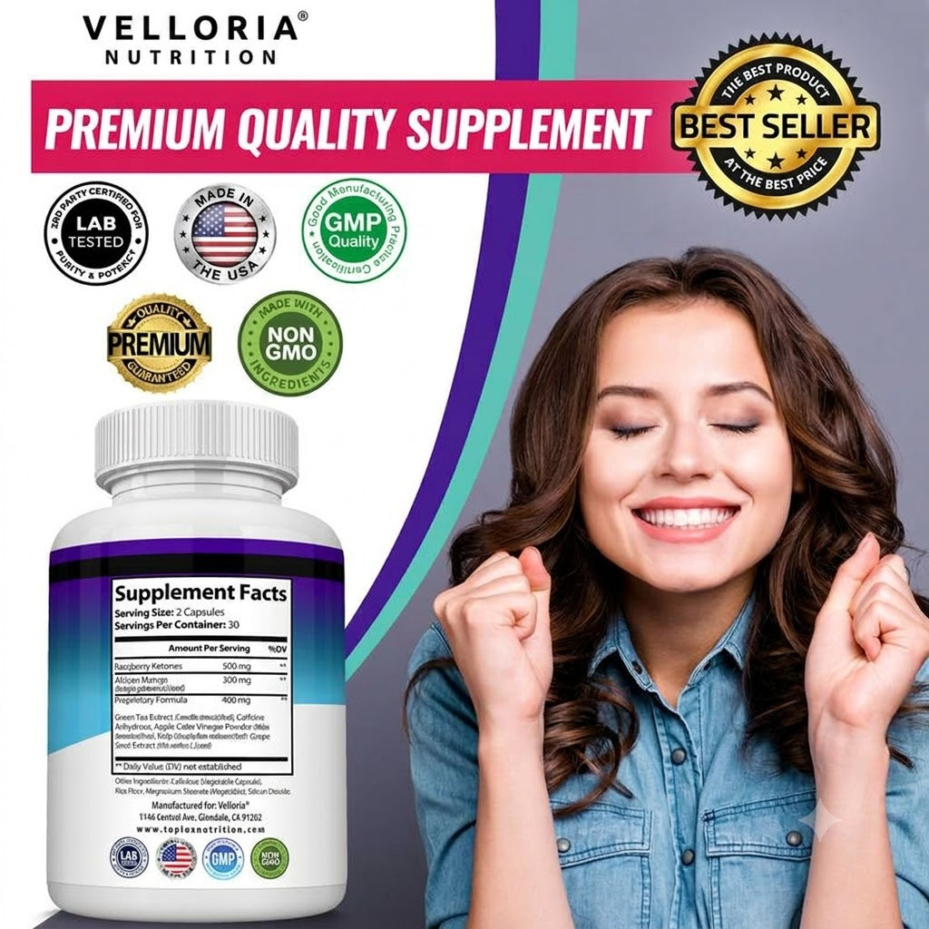 Velloria Nutrition Keto Burn Supplement