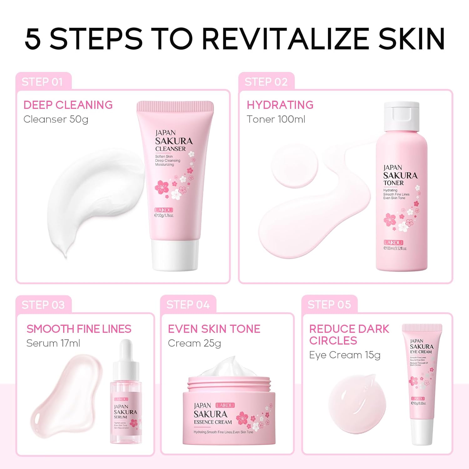 SAKURA® Set - Japanese skincare ritual