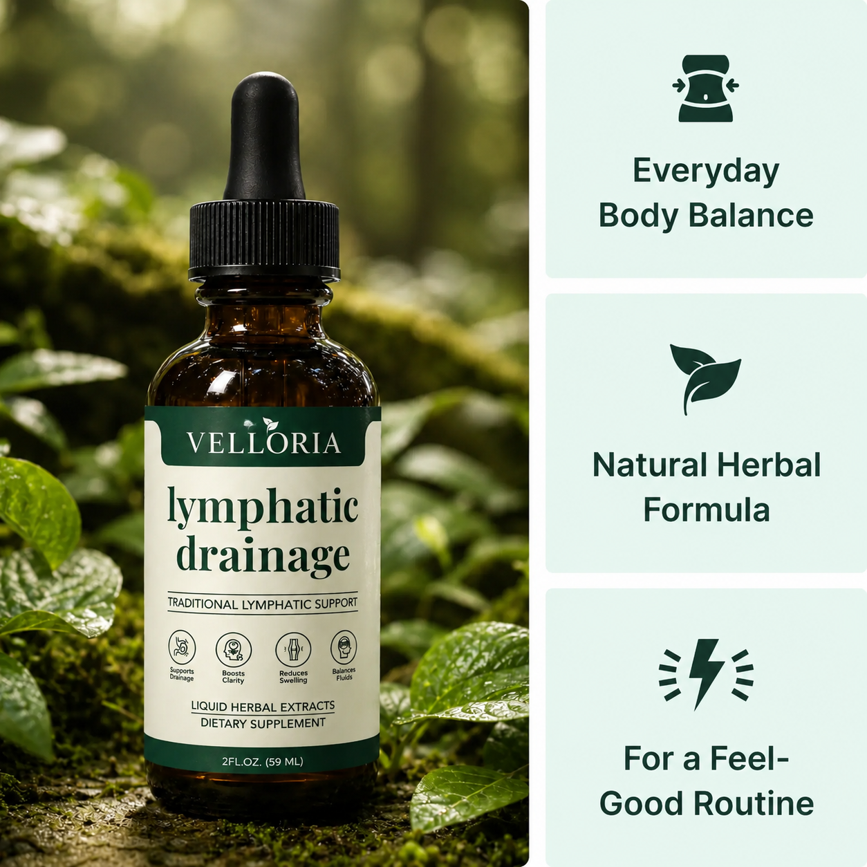 Velloria Lymphatic Drainage Drops