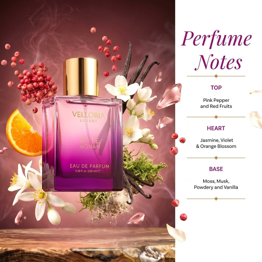 Velloria Luxury DATE Woman Eau De Parfum 100ML