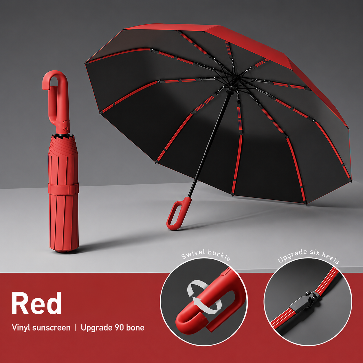 Velloria Automatic Folding Umbrella