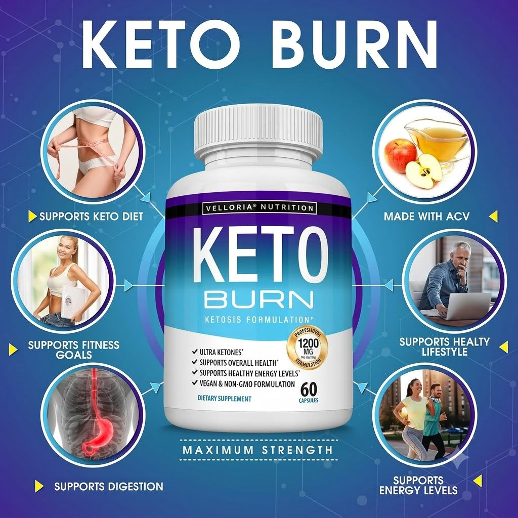 Velloria Nutrition Keto Burn Supplement