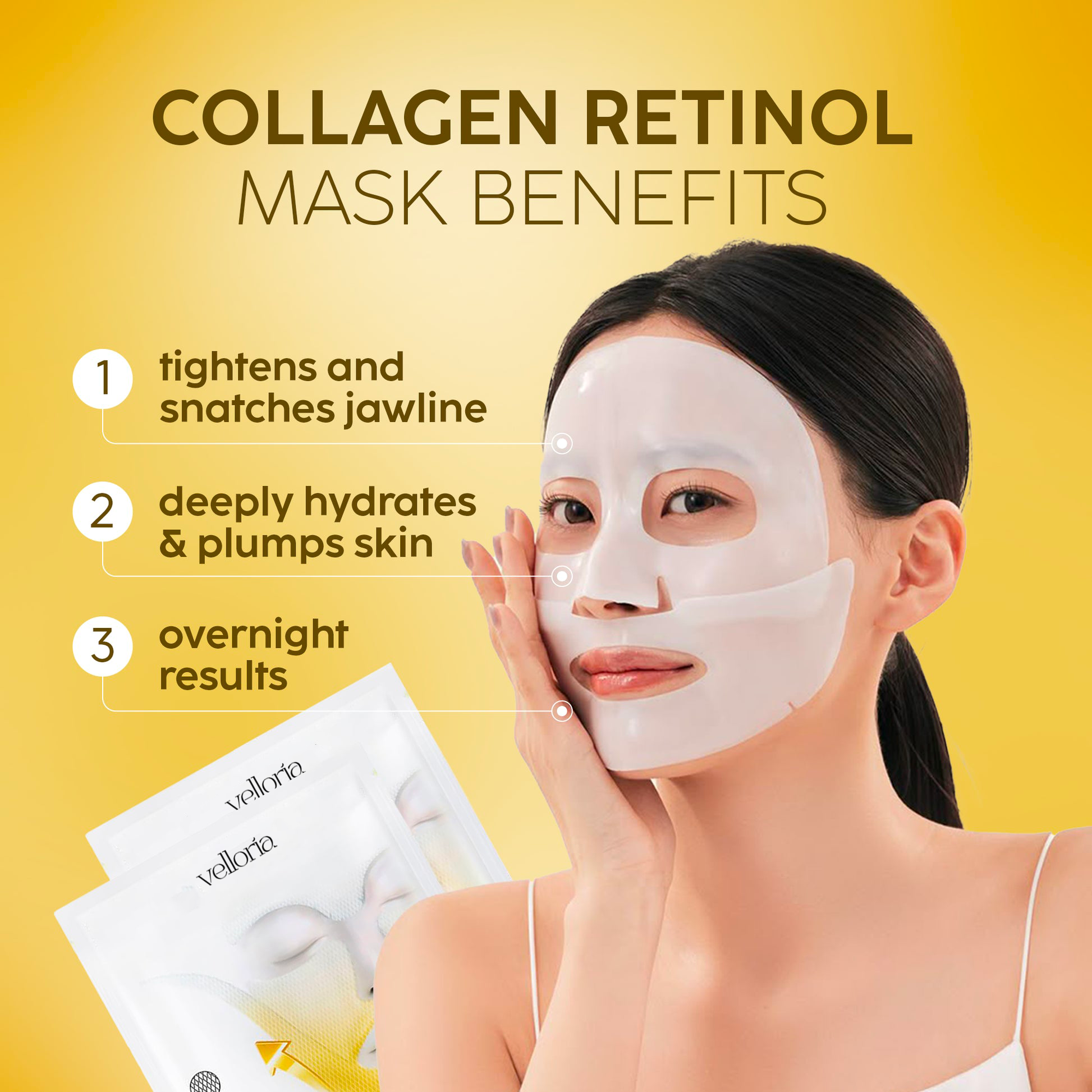 deep collagen retinol lift-up mask