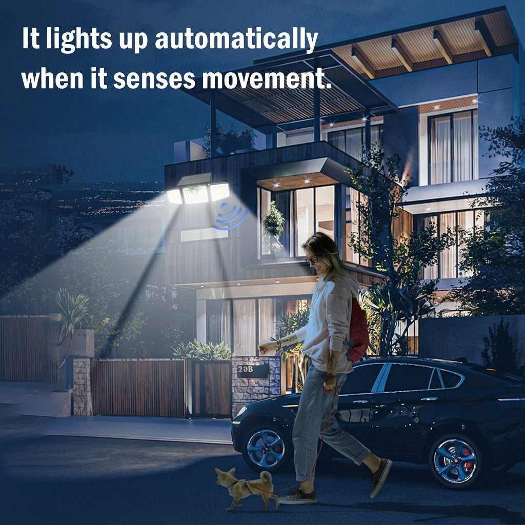 Solar Security Spotlights