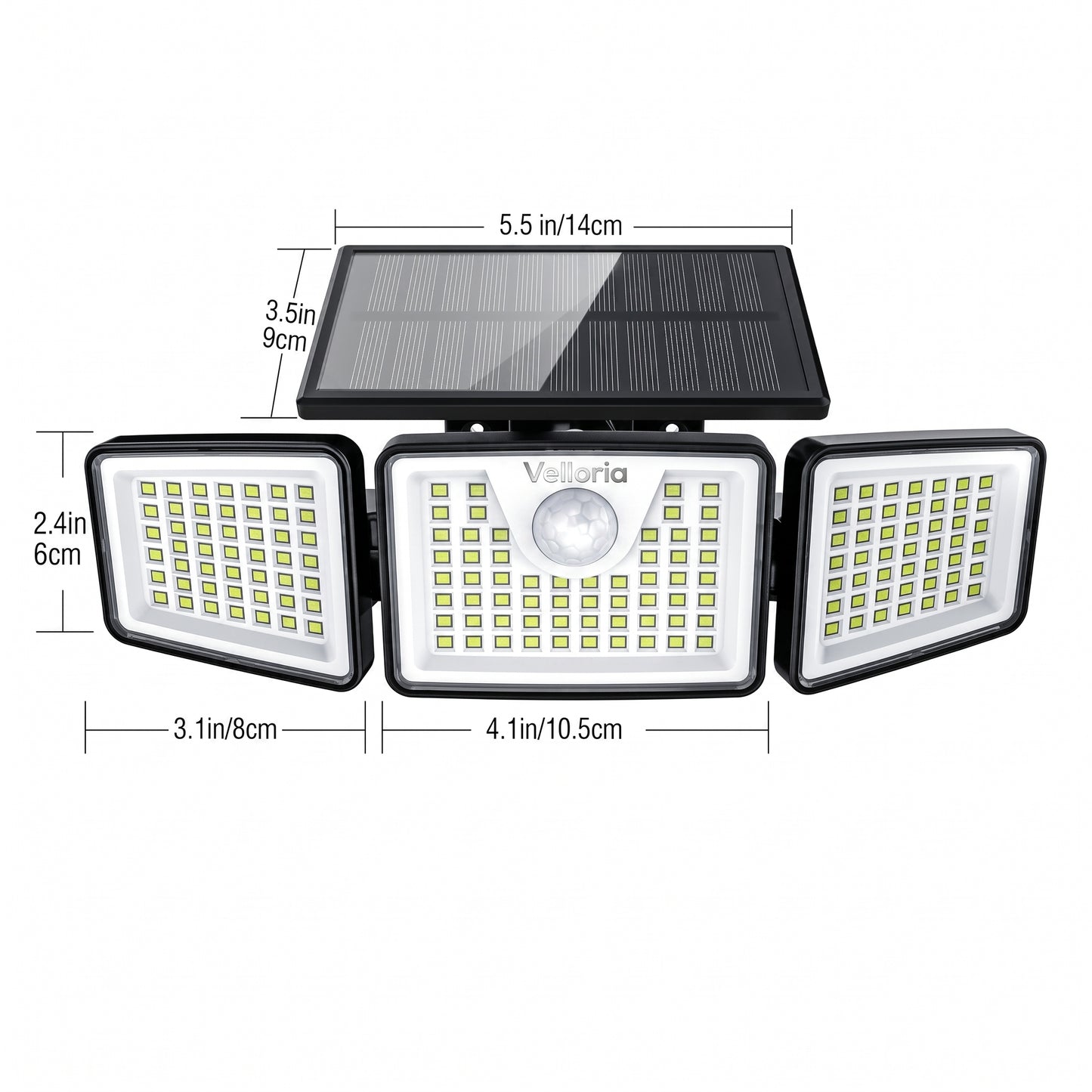 Solar Security Spotlights