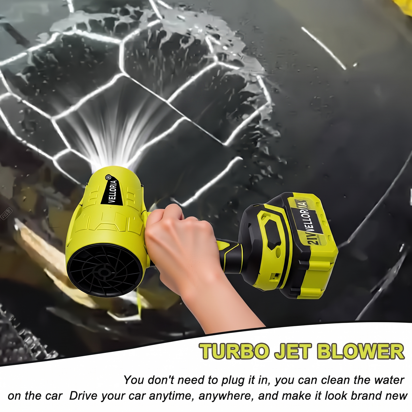 Cordless Turbo Jet Blower Air Duster