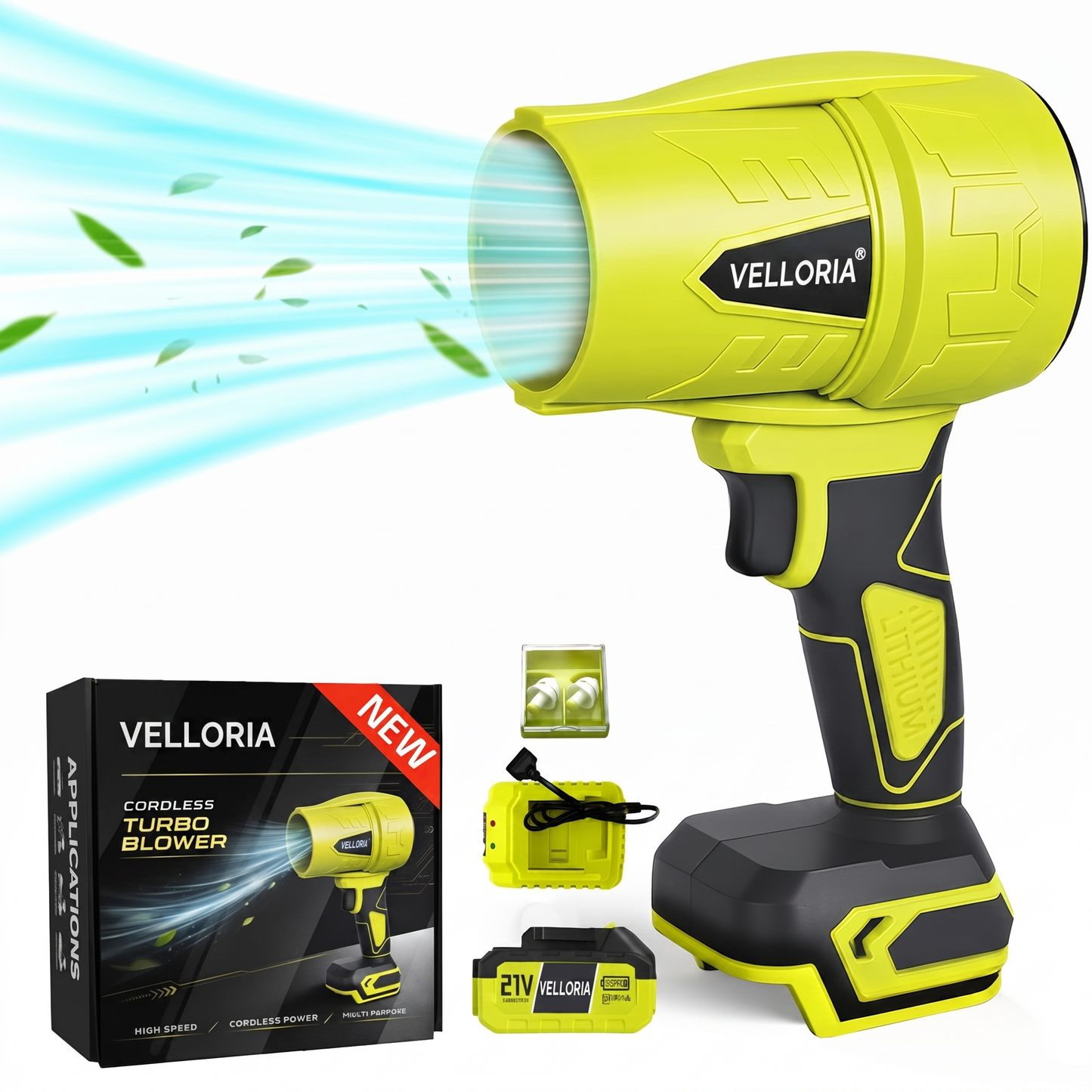 Cordless Turbo Jet Blower Air Duster
