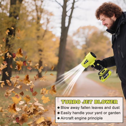 Cordless Turbo Jet Blower Air Duster