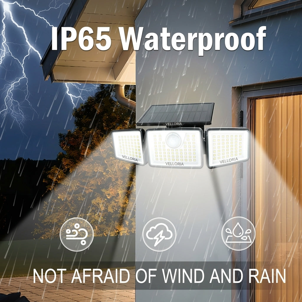 Solar Security Spotlights