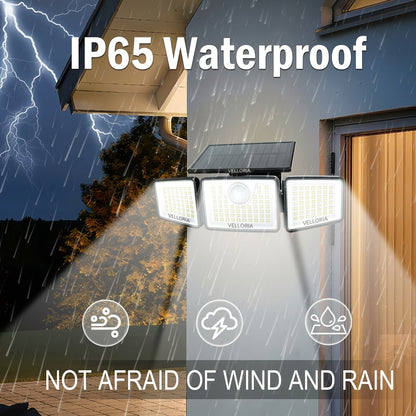 Solar Security Spotlights