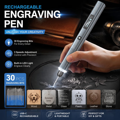 Velloria Cordless Electric Engraving Pen Kit