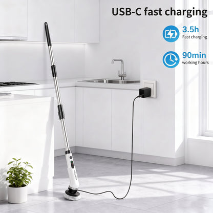 Electric Spin Scrubber