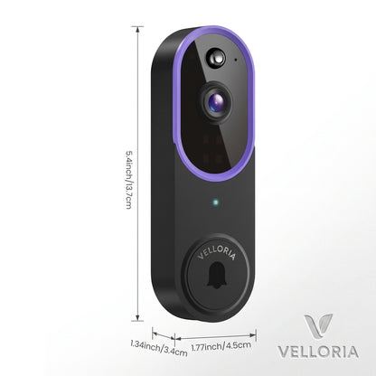 Smart Wireless Video Doorbell Camera