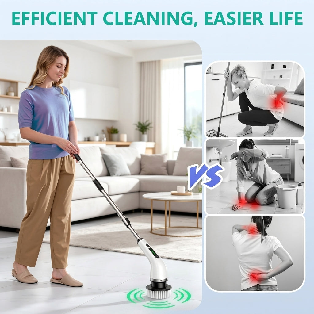 Electric Spin Scrubber