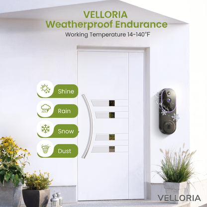 Smart Wireless Video Doorbell Camera