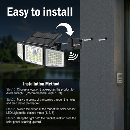 Solar Security Spotlights