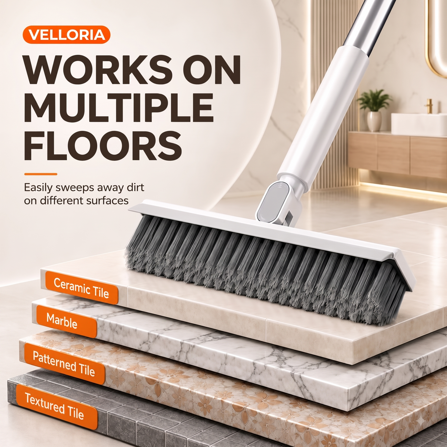 360° Rotating Extendable Gap Cleaning Tool