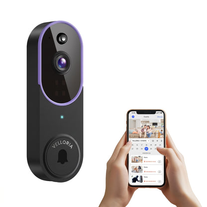 Smart Wireless Video Doorbell Camera