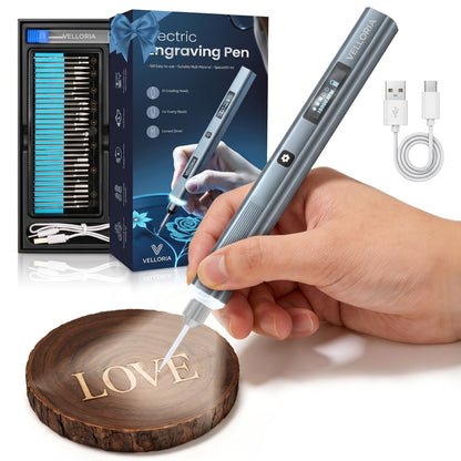 Velloria Cordless Electric Engraving Pen Kit