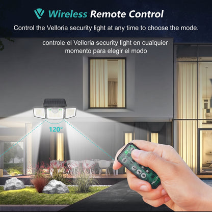 Solar Security Spotlights
