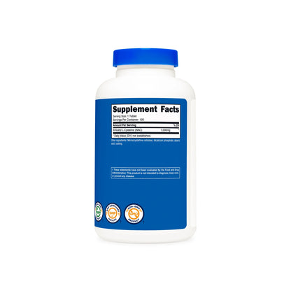 Velora N-Acetyl L-Cysteine (NAC) Tablets