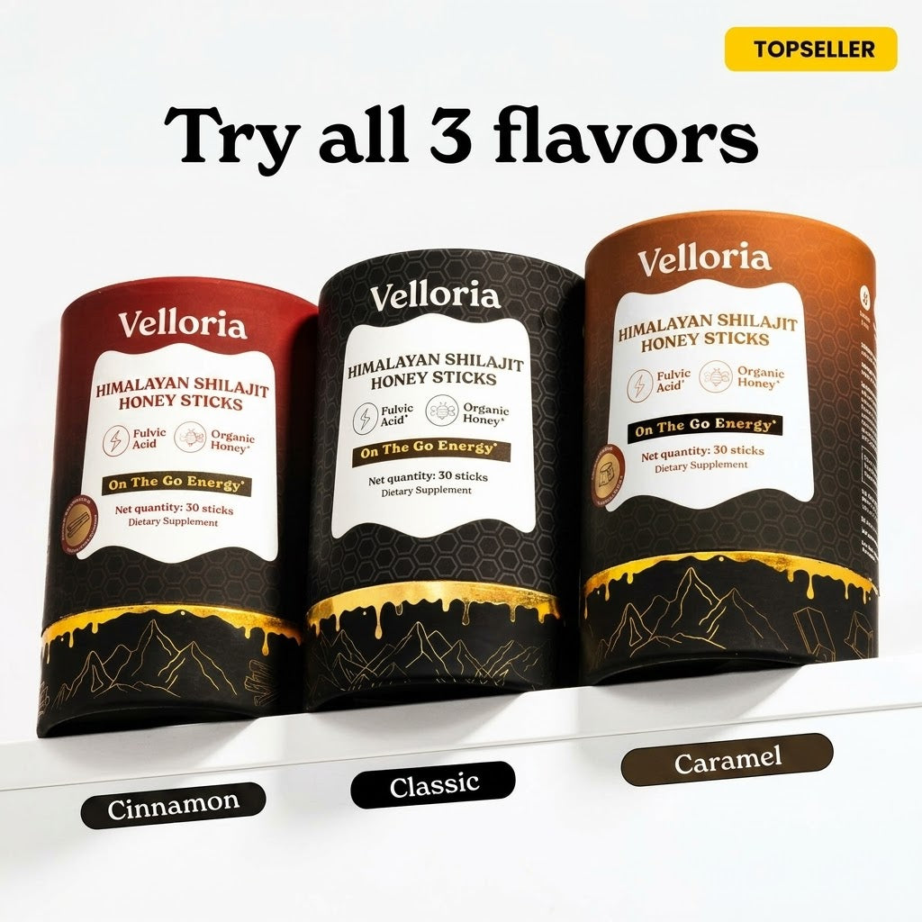 GOLD+ Shilajit Honey Sticks