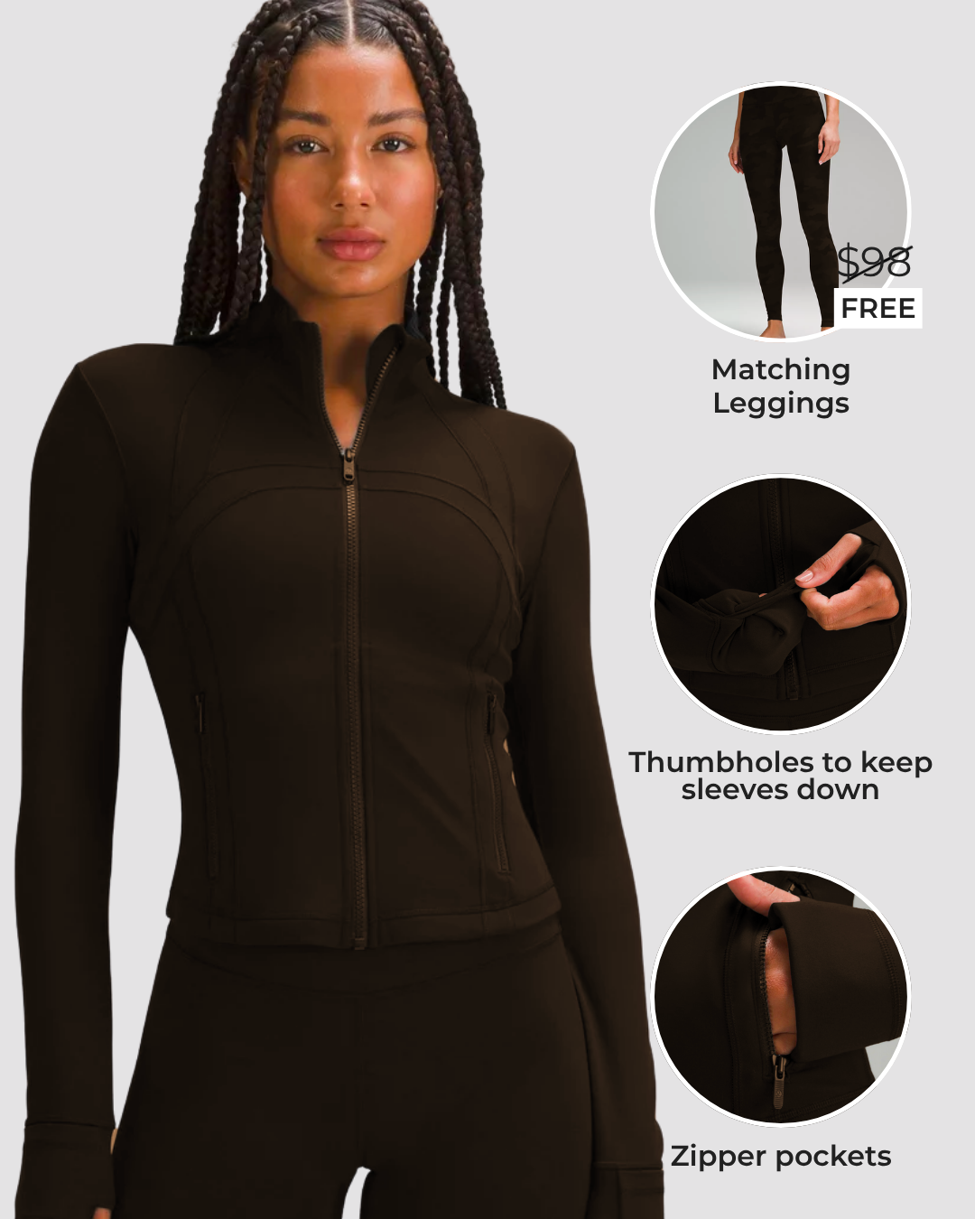 Define Jacket (FREE Leggings included)