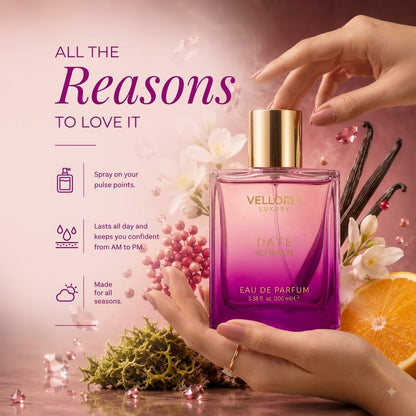 Velloria Luxury DATE Woman Eau De Parfum 100ML