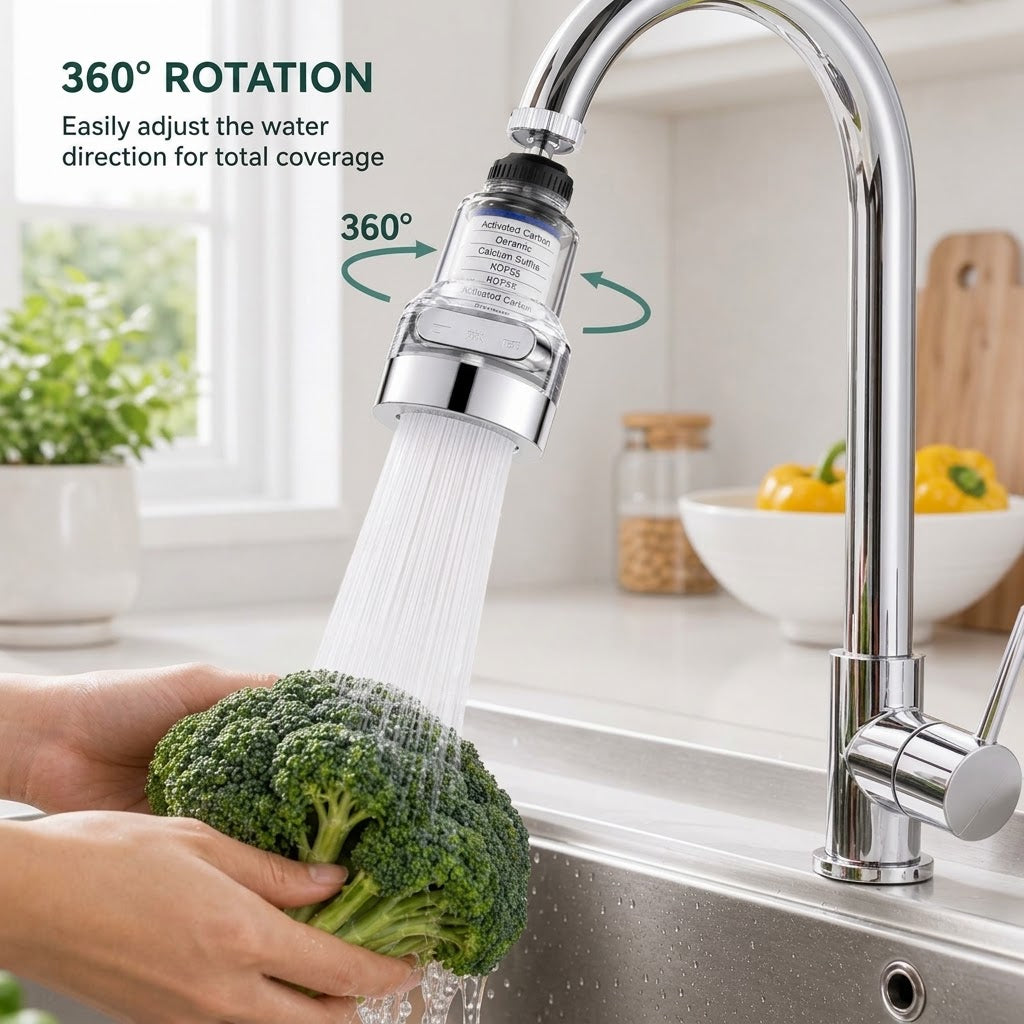 Velloria Rotating Faucet Aerator Filter