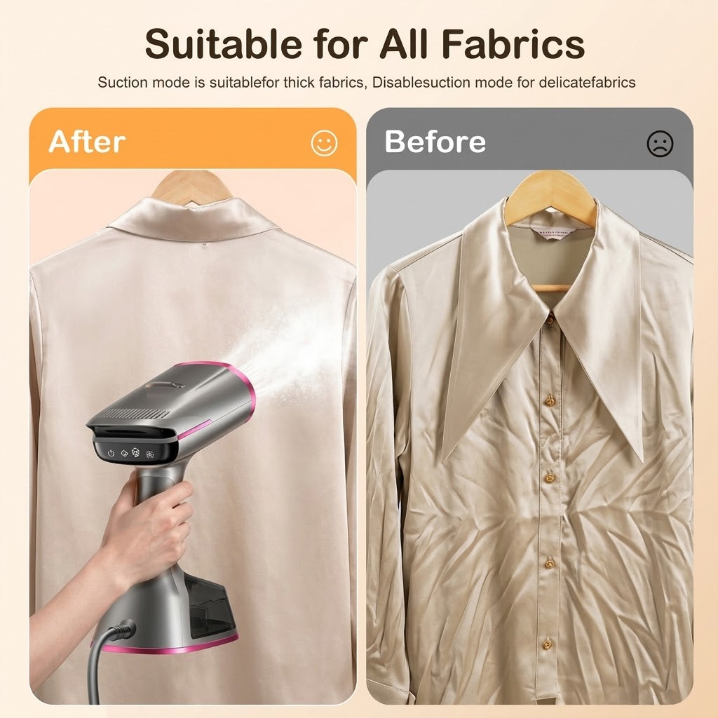 Velloria Vacuum Garment Steamer