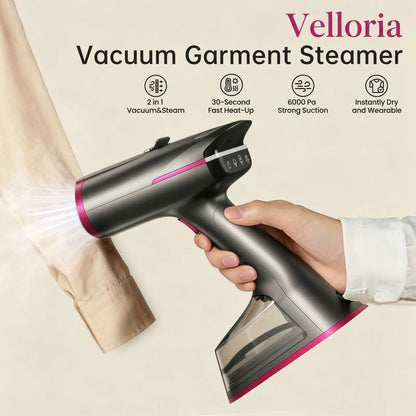 Velloria Vacuum Garment Steamer